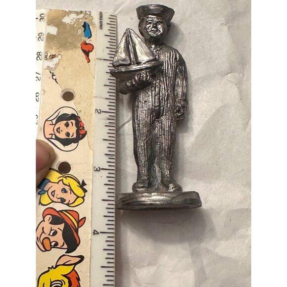Michael Ricker 2006 Pewter Sailor Boy Figurine in Pajamas - Picture 7 of 8